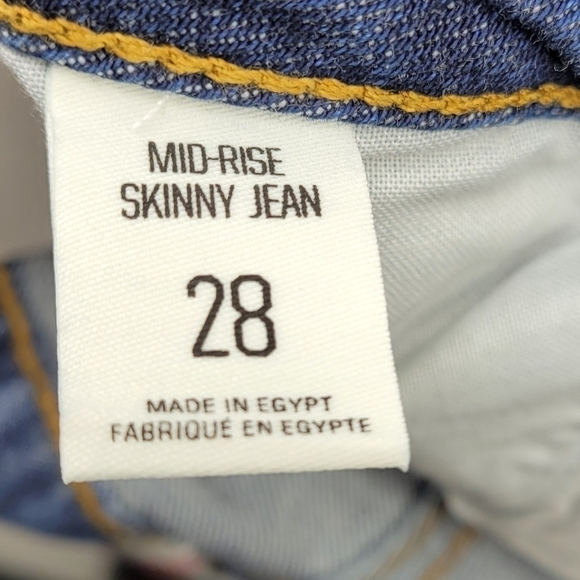 BDG Urban Outfitters MID-RISE Skinny Leg Denim Jeans Size 28 NWT🔖 - Picture 9 of 16